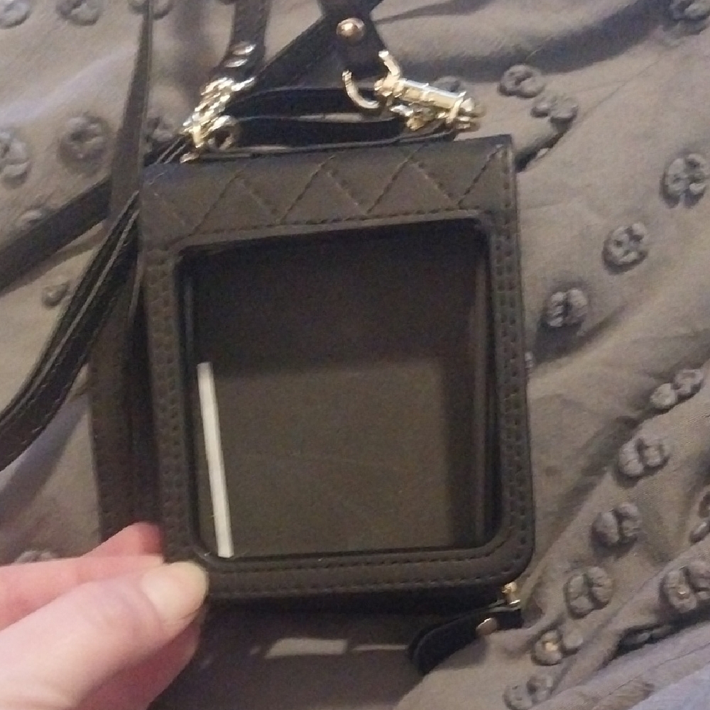 Chic Black Quilted Mini Crossbody Bag - Picture 4 of 4